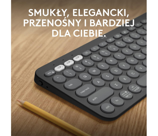LOGITECH K380s Pebble Keys 2 grafit - 1172750 - zdjęcie 6